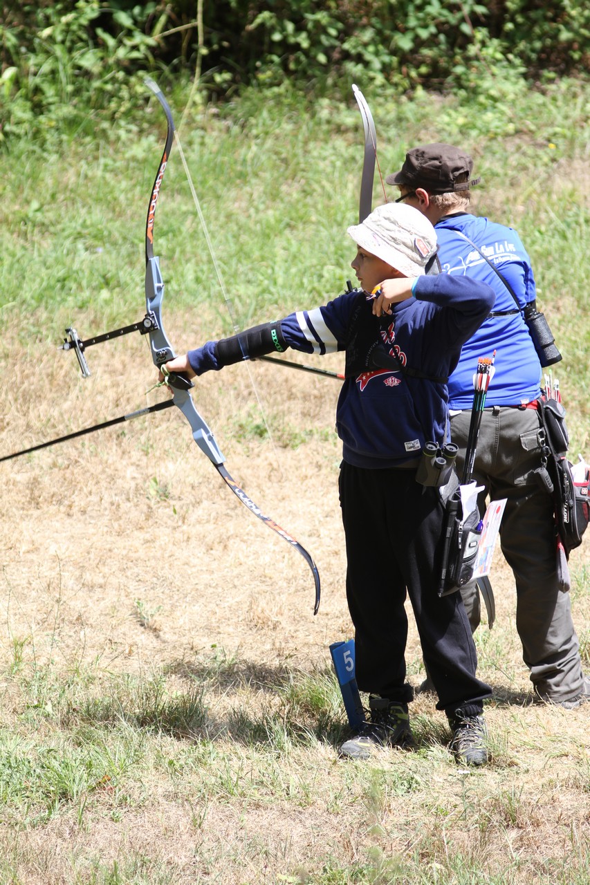 Championnat de France jeunes - Tir Campagne<BR>10 - 11 Juillet 2014 à Château-Arnoux-Saint-Auban. 